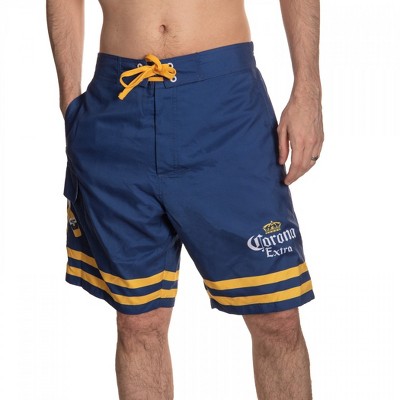 Corona Mens Corona Extra Crossed Bottles Board Shorts - 2XLarge — фото 5