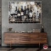 Notoriart Now Serving Champagne Bar Cart Art For Men Framed - 2 of 4