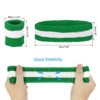 Unique Bargains Terry Cloth Sports Athletic Gym Working Out Headband Wristband Sweatband 6 Sets - 2 of 4
