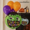 LoonBalloon Standard Halloween Manor Monster Foil Balloon with 4 Latex Balloons – Spooky Party Decoration Set - 3 of 4