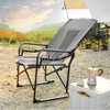 KWPZQEB Directors Chair, Camping Chairs for Adults, Heavy Duty Side Table with Side Table and Side Pockets, Lawn Chairs for Beach, Lawn - 2 of 4