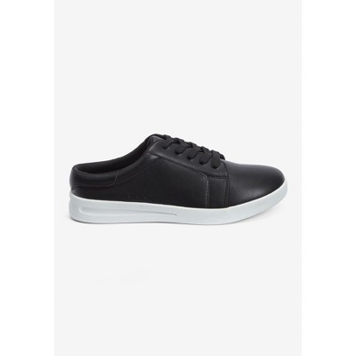 Женские кроссовки Comfortview The Kandice Slip On Sneaker Mule - 9 W, Black (Wide Widths Available) — фото 5