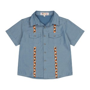 Mixed Up Clothing Kids Hemd Short Sleeve Button Down - 1 of 4