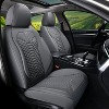 Coverado Car Seat Covers Full Set Faux Leather Seat Protectors 5 Seats - 2 of 4