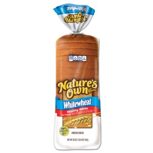 Nature's Own White Wheat Bread - 20oz - 1 of 4