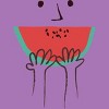 Girl's Design By Humans Summer smile By radiomode T-Shirt - 2 of 3