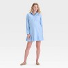 Long Sleeve Flounce Hem Mini Maternity Shirtdress - Isabel Maternity by Ingrid & Isabel™ - 3 of 3