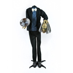 59" Animated Halloween Headless Man, Sound Activated - 1 of 4