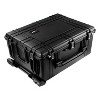 Eylar® SA00007 XXL Waterproof and Shockproof Gear Hard Transport Roller Case with Foam Insert, Black - 4 of 4