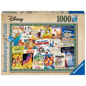 Ravensburger Disney Vintage Movie Posters Jigsaw Puzzle - 1000pc - 1 of 2