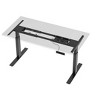 Monoprice Dual Motor Easy Assembly Folding Sit-Stand Desk Frame, Max 265 lbs Weight Capacity - Workstream Collection - 3 of 4