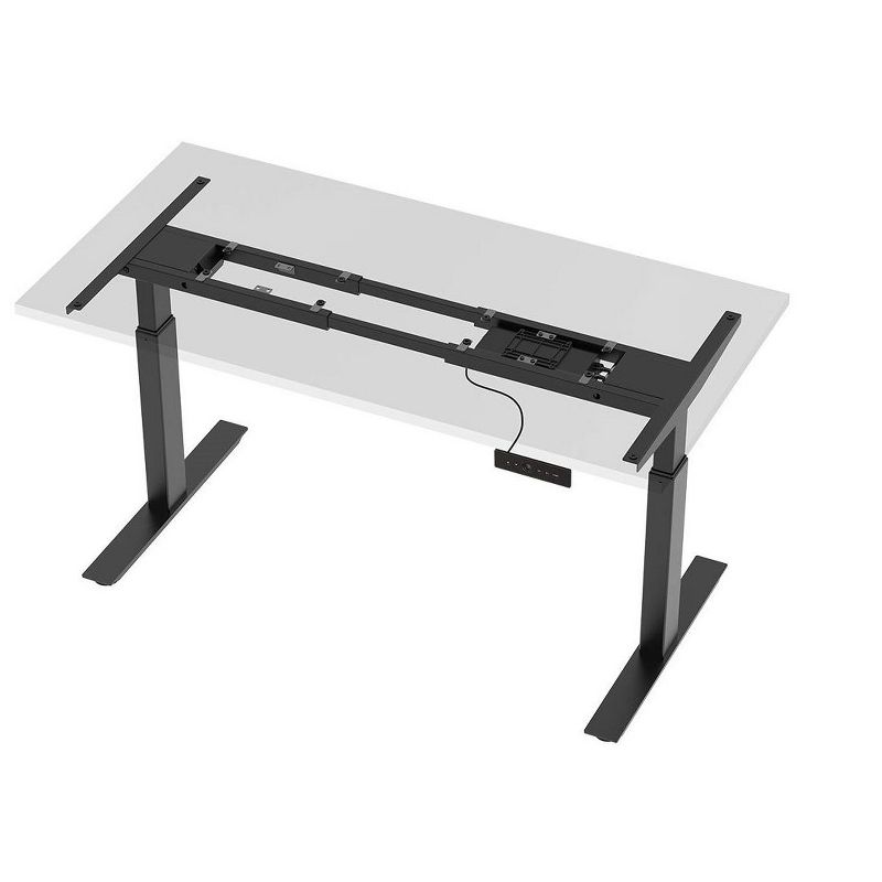Monoprice Dual Motor Easy Assembly Folding Sit-Stand Desk Frame, Max 265 lbs Weight Capacity - Workstream Collection, 3 of 7