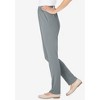 Woman Within Plus Size The Hassle-Free Elastic-Waist Soft Knit Pant - 4 of 4