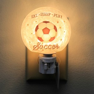Stony Creek 4.0 Inch Play Ball Round Night Light Everyday , Sports Child Nursery Gift (1PC) - 1 of 3