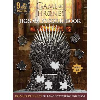 Game of Thrones Jigsaw Puzzle Book - (Jigsaw Puzzle Books) by  Bill Scollon & Barbara Montini (Hardcover)