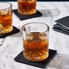 Juvale 8 Piece Set of Square Black Slate Coasters Set with Holder for Coffee Table, Office, Bar, Kitchen, Dinner Table, Home Decor - 2 of 4