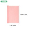 Unique Bargains Durable Soft Flexible Colorful Crepe Paper Variety of Colors 2 Pcs - 3 of 4