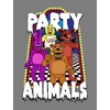 Five Nights at Freddy's Party Animals Boy's Royal Blue T-shirt - 2 of 3