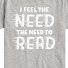 Boys' - Instant Message - I Feel The Need To Read Short Sleeve Graphic T-Shirt - 2 of 4