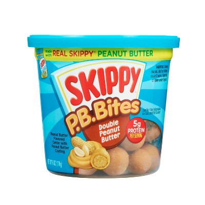 Skippy P.B. Bites Double Peanut Butter Snack - 6oz