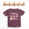 The Juniper Shop Coquette Beach Chart Youth Short Sleeve Tee - M - Plum - 2 of 4