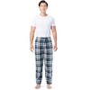 Fruit of the Loom Men’s Holiday Fleece Sleep Pants, 2-Pack with Pockets - 2 of 4