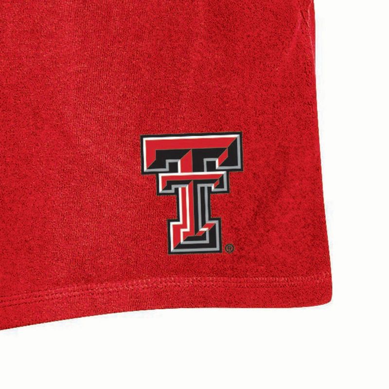 NCAA Texas Tech Red Raiders Women&#39;s Terry Shorts, 3 of 4