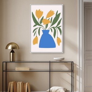 Art Remedy Flower Market Plant II Minimalistic Botanical and Floral Art Prints Framed - 1 of 4