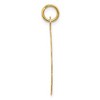 Black Bow Jewelry 14k Yellow Gold A Date to Remember Disc Charm or Pendant, 23mm - 2 of 4
