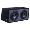 Memphis Audio PRXE12D1 Dual 12” Power Reference Series Loaded Enclosure 1-Ohm with PRX800.1V2 800 Watts Monoblock Subwoofer Amplifier - 3 of 4