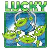 Girl's Toy Story Little Green Men Lucky Crop T-Shirt - 2 of 3