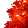 VisioGear Craft Activity Kits Lighted Santa Hat Style Christmas Tree Set of 2, 4ft Artificial Tree Warm White Lights, Multicolor, 35.24"*12.60"*48.00" - 2 of 4