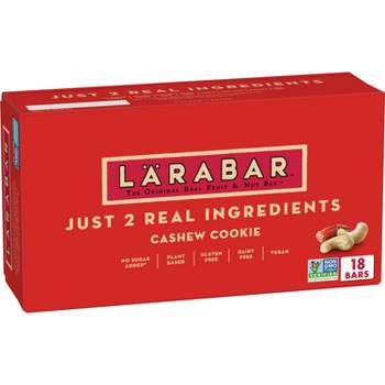 Larabar Cashew Cookie Snack Bar - 18ct/30.6oz