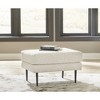 Signature Design by Ashley Contemporary Hazela Ottoman, Sandstone - 2 of 4