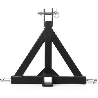 3 Point 2 inch Receiver Hitch, HD 2" Receiver Tow Drawbar 3 Point Hitch Adapter