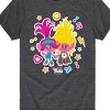 Boys' - Trolls - Poppy and Viva Stickers Short Sleeve Graphic T-Shirt - 2 of 4