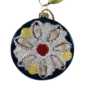 Cody Foster 3.25 In Plate Of Oysters Half Shell Rockefeller Tree Ornaments - 1 of 3