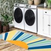 Area Rug, Machine Washable Colorful Area, Non Slip Rug for Living Room, Indoor Non-Slip Carpet, Modern Minimalist Front Door Mat, Sun Accent Rug - 4 of 4