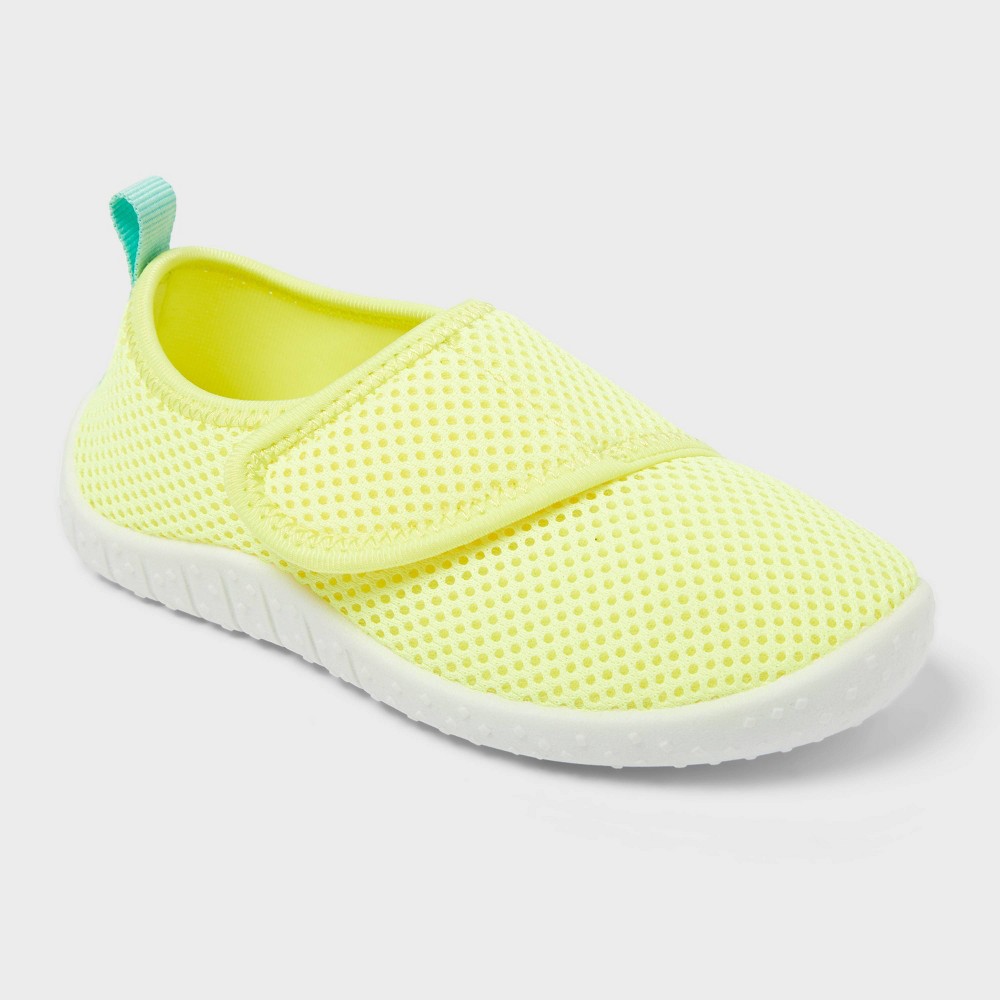Toddler Hartley Water Shoes - Sun Squad™ Yellow 9-10: Breathable Upper, Adjustable Hook and Loop Strap, Textured Outsole