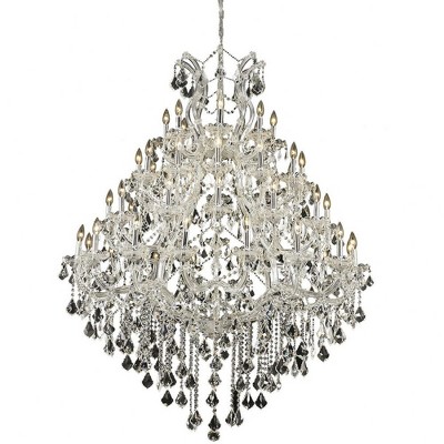 Elegant Lighting Maria Theresa 49 - Light Chandelier in  Chrome