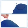 Unique Bargains Inflatable Travel Pillow Press to Inflate for Airplane Train Office - 4 of 4