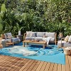 Nourison Color Splash Seashell Indoor/Outdoor Flatweave Rug - 2 of 4