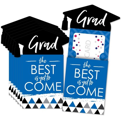 Graduation Gift Card Holders - Blue