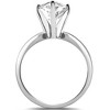 Pompeii3 3Ct White Gold Certified Lab Created Marquise Diamond Engagement Ring - Size 6.5 - 2 of 4
