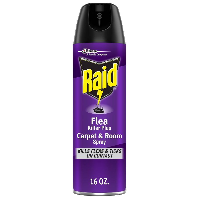 Raid Flea Killer Plus Carpet &#38; Room Spray - 16oz, 1 of 7