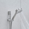 Kumasinova 10" High Pressure Rain Shower System Set,5-Function Slide Bar Faucet Shower Set with 59" Stainless Steel Hose - 4 of 4