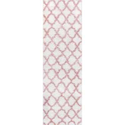 Nuloom Nelda Trellis Kids Shag Indoor Area Rug