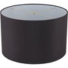 Springcrest Set of 2 Hardback Drum Lamp Shades Black Large 19" Top x 19" Bottom x 12" High Spider Replacement Harp Finial Fitting - 4 of 4