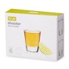 True Set of 6 Classic Shot Glasses, 1.5 Oz Shot Glass Set, Dishwasher Safe Cocktail Measuring Glass, Clear Finish - 4 of 4