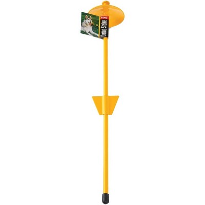 Guardian Gear Boss Pet Tie Out Stake 20 in. Cast Malleable Swivel Yellow